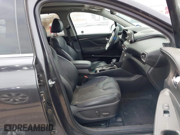 2020 Hyundai Santa Fe Limited with VIN 5NMS53AA8LH213608, listed as a IAAI auction lot 41787079 with 53,634 mi miles and . Bid and sale history available at DreamBid. Image 5.