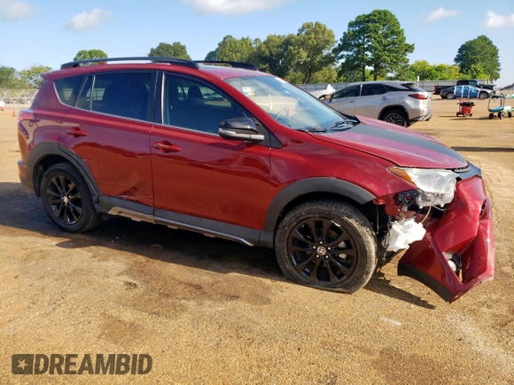 2018 Toyota RAV4 XLE with VIN 2T3RFREV7JW818661, listed as a Copart auction lot 65756615 with 56,369 mi miles and Salvage title. Bid and sale history available at DreamBid. Image 4.