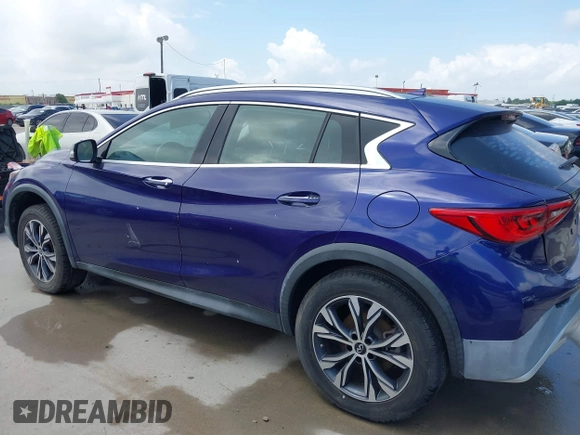 2017 Infiniti QX30 Premium with VIN SJKCH5CR9HA035085, listed as a IAAI auction lot 42675557 with Not provided miles and . Bid and sale history available at DreamBid. Image 14.