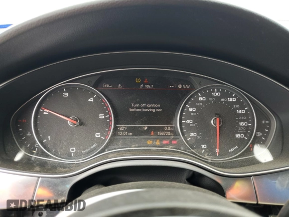 2015 Audi A7 3.0 TDI Prestige with VIN WAU2MAFC5FN003666, listed as a Copart auction lot 51226385 with 156,720 mi miles and Clean Title. Bid and sale history available at carsss.com. Image 9.