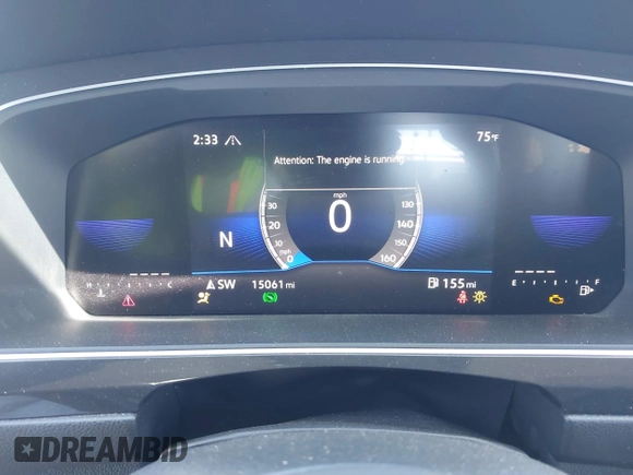 2023 Volkswagen Tiguan SE R-Line Black с VIN 3VV8B7AX7PM102793, выставлен на аукционе IAAI как лот 42154788 с пробегом 15 061 миль миль и . История ставок и продаж доступна на DreamBid. Изображение 7.