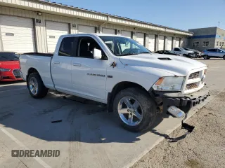 2012 Ram 1500 Sport с VIN 1C6RD7HT7CS280373, выставлен на аукционе Copart как лот 52690455 с пробегом 109 241 миль миль и Списание • Salvage title. История ставок и продаж доступна на DreamBid. Изображение 4.