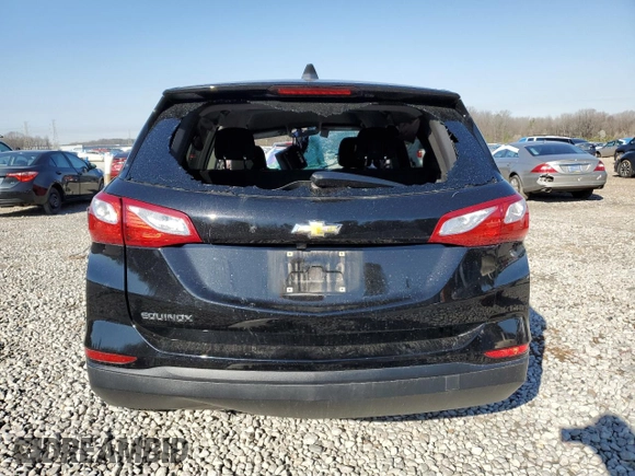 2019 Chevrolet Equinox LS with VIN 3GNAXHEV3KL400232, listed as a Copart auction lot 48299705 with 99,901 mi miles and Salvage Title. Bid and sale history available at carsss.com. Image 6.