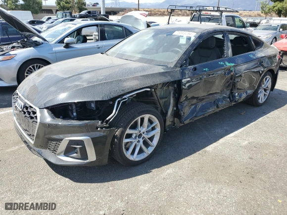 2024 Audi A5 Sportback S line Premium with VIN WAUDACF56RA083957, listed as a Copart auction lot 71393284 with 1,777 mi miles and Salvage Title. Bid and sale history available at carsss.com. Image 1.
