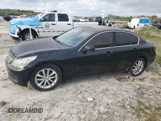 2008 Infiniti G35 Journey z VIN JNKBV61E18M227062, wystawiony jako Copart lot #50101565 z przebiegiem 134 599 mil mil oraz Szkoda całkowita • Salvage title. Historia ofert i sprzedaży dostępna na DreamBid. Obrazek 1.