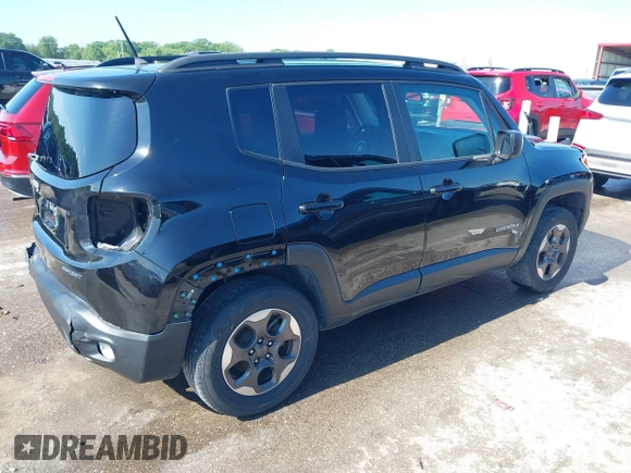 2017 Jeep Renegade Sport with VIN ZACCJBAB7HPE42978, listed as a IAAI auction lot 42348869 with 78,154 mi miles and . Bid and sale history available at DreamBid. Image 4.