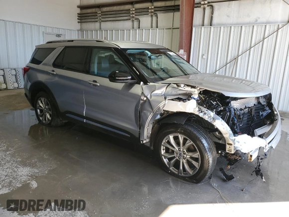 2024 Ford Explorer Limited with VIN 1FMSK7FH5RGA03792, listed as a Copart auction lot 50041485 with 37,556 mi miles and Salvage Title. Bid and sale history available at carsss.com. Image 4.