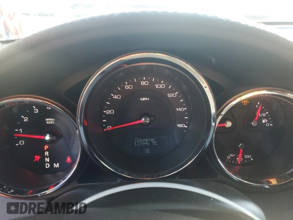 2010 Cadillac CTS with VIN 1G6DA5EG0A0133864, listed as a Copart auction lot 42970405 with 123,946 mi miles and Salvage Title. Bid and sale history available at DreamBid. Image 9.