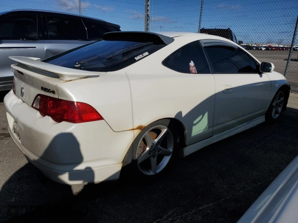 2002 Acura RSX Type S with VIN JH4DC53072C020456, listed as a Copart auction lot 49526895 with 252,821 mi miles and Clean Title. Bid and sale history available at carsss.com. Image 3.