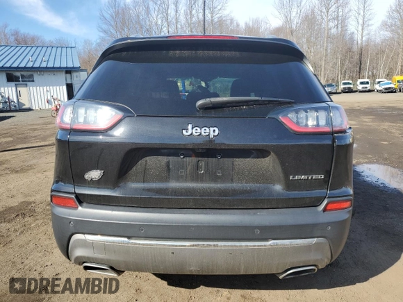 2021 Jeep Cherokee Limited with VIN 1C4PJLDX3MD183381, listed as a Copart auction lot 49480665 with 89,993 mi miles and Salvage title. Bid and sale history available at DreamBid. Image 6.