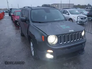 2017 Jeep Renegade Latitude with VIN ZACCJABB8HPF94423, listed as a IAAI auction lot 41272052 with 124,239 mi miles and . Bid and sale history available at DreamBid. Image 1.