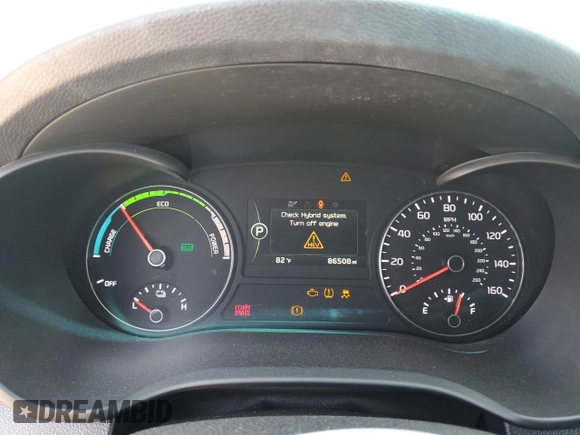 2018 Kia Optima Hybrid Premium with VIN KNAGT4LE4J5021729, listed as a Copart auction lot 68837494 with 86,508 mi miles and Salvage Title. Bid and sale history available at carsss.com. Image 9.