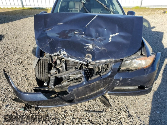 2008 BMW 3 Series 328i with VIN WBAVA37578NL54356, listed as a Copart auction lot 42912145 with 153,166 mi miles and Salvage Title. Bid and sale history available at DreamBid. Image 12.