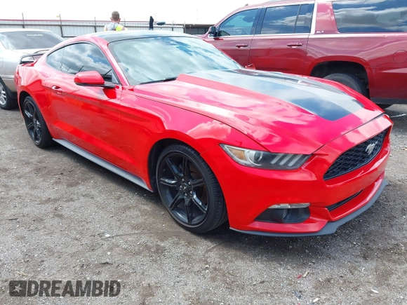 2015 Ford Mustang EcoBoost with VIN 1FA6P8TH2F5316863, listed as a IAAI auction lot 42304178 with 82,911 mi miles and . Bid and sale history available at DreamBid. Image 1.