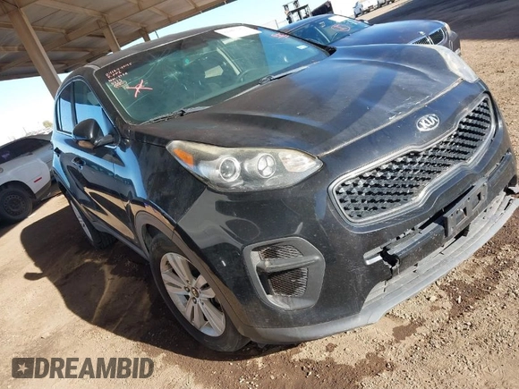 2018 Kia Sportage LX with VIN KNDPM3AC9J7430373, listed as a IAAI auction lot 41265761 with 132,604 mi miles and . Bid and sale history available at carsss.com. Image 1.