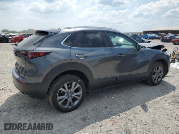 2024 Mazda CX-30 S Carbon Edition with VIN 3MVDMBCM1RM708265, listed as a Copart auction lot 62295055 with 20,404 mi miles and Salvage title. Bid and sale history available at DreamBid. Image 3.