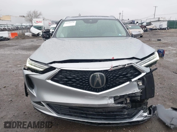 2023 Acura MDX with VIN 5J8YE1H34PL003499, listed as a IAAI auction lot 41848928 with 44,517 mi miles and . Bid and sale history available at DreamBid. Image 12.