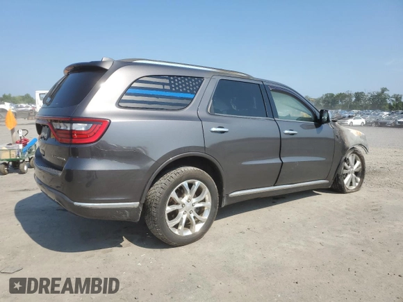 2018 Dodge Durango Citadel with VIN 1C4RDJEG7JC213633, listed as a Copart auction lot 63925525 with Not provided miles and Salvage title. Bid and sale history available at DreamBid. Image 3.