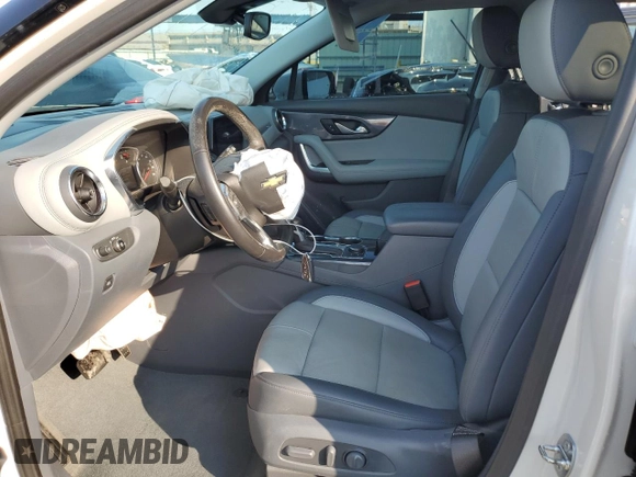 2022 Chevrolet Blazer LT with VIN 3GNKBDRS5NS147095, listed as a Copart auction lot 59040055 with 36,346 mi miles and Salvage title. Bid and sale history available at DreamBid. Image 7.