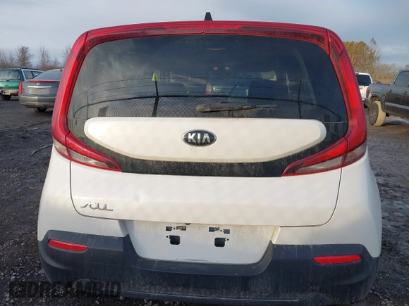 2020 Kia Soul LX with VIN KNDJ23AU5L7703963, listed as a IAAI auction lot 41211735 with 56,568 mi miles. Bid and sale history available at carsss.com. Image 17.