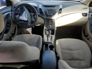 2014 Hyundai Elantra Limited with VIN 5NPDH4AEXEH521054, listed as a Copart auction lot 41770565 with 0 mi miles and Salvage Title. Bid and sale history available at carsss.com. Image 8.