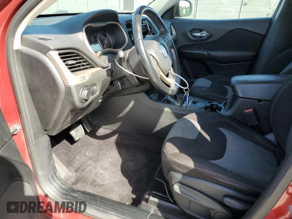 2017 Jeep Cherokee Altitude with VIN 1C4PJLAB6HW559977, listed as a Copart auction lot 48045115 with 126,367 mi miles and Salvage title. Bid and sale history available at DreamBid. Image 7.