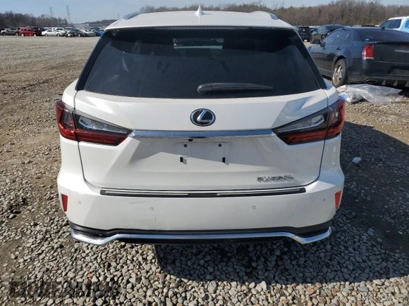 2022 Lexus RX with VIN JTJHZKEA8N2025596, listed as a Copart auction lot 43373115 with 0 mi miles and Salvage Title. Bid and sale history available at carsss.com. Image 6.