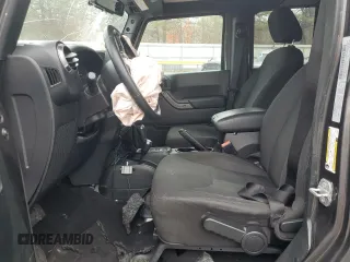 2018 Jeep Wrangler JK Unlimited Sport S with VIN 1C4HJWDG2JL839433, listed as a Copart auction lot 51376545 with 124,012 mi miles and Salvage Title. Bid and sale history available at carsss.com. Image 7.