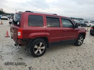 2017 Jeep Patriot High Altitude with VIN 1C4NJRFB3HD155274, listed as a Copart auction lot 80509394 with 92,384 mi miles and Salvage Title. Bid and sale history available at DreamBid. Image 3.