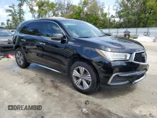 2019 Acura MDX with VIN 5J8YD3H39KL003375, listed as a Copart auction lot 50595035 with 69,528 mi miles and Salvage Title. Bid and sale history available at carsss.com. Image 4.