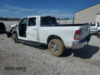 2021 Ram 2500 Big Horn with VIN 3C6UR5DL6MG509091, listed as a Copart auction lot 46130195 with 93,038 mi miles and Salvage title. Bid and sale history available at DreamBid. Image 2.