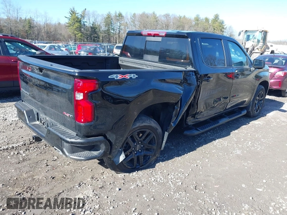 2023 Chevrolet Silverado 1500 RST with VIN 1GCUDEEL4PZ303326, listed as a IAAI auction lot 41763597 with 16,257 mi miles and . Bid and sale history available at DreamBid. Image 4.