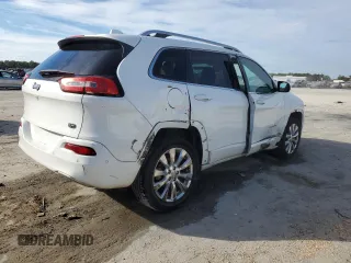 2018 Jeep Cherokee Overland with VIN 1C4PJLJB4JD519608, listed as a Copart auction lot 43204765 with 71,378 mi miles and Salvage title. Bid and sale history available at DreamBid. Image 3.