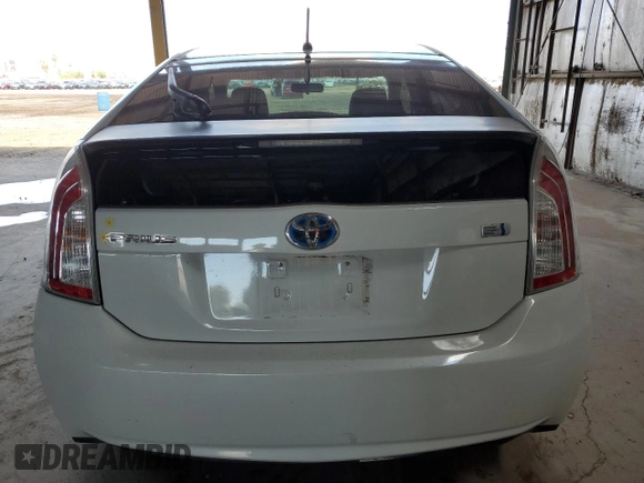 2013 Toyota Prius One with VIN JTDKN3DU3D5680879, listed as a Copart auction lot 63766415 with 223,849 mi miles and Clean title. Bid and sale history available at DreamBid. Image 6.