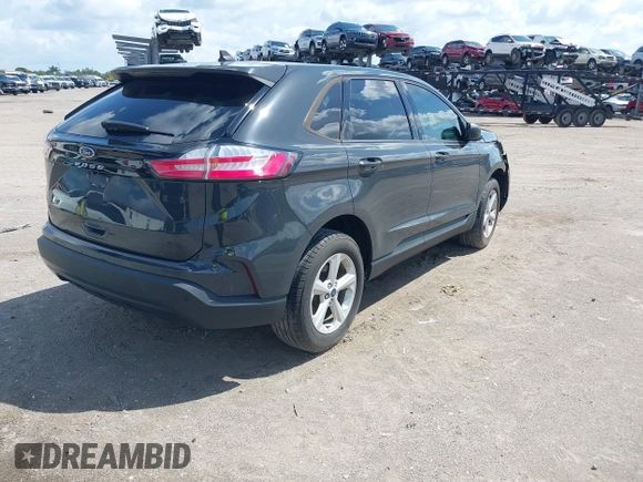 2021 Ford Edge SE with VIN 2FMPK3G91MBA04749, listed as a IAAI auction lot 42663146 with 15,437 mi miles and . Bid and sale history available at DreamBid. Image 4.