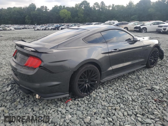 2019 Ford Mustang GT with VIN 1FA6P8CF2K5116462, listed as a Copart auction lot 61930195 with 122,623 mi miles and Salvage title. Bid and sale history available at DreamBid. Image 3.