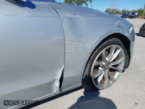 2013 Audi A5 Premium Plus with VIN WAULFAFH1DN001095, listed as a IAAI auction lot 41249488 with 69,316 mi miles. Bid and sale history available at carsss.com. Image 18.