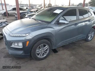 2020 Hyundai Kona SE with VIN KM8K1CAA0LU474165, listed as a IAAI auction lot 41354488 with 106,918 mi miles. Bid and sale history available at carsss.com. Image 2.