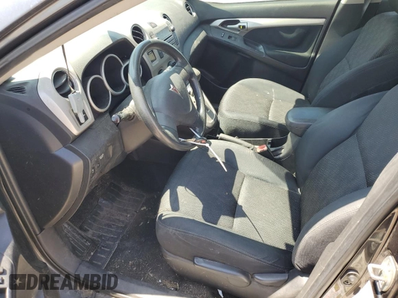 2010 Pontiac Vibe 1SA with VIN 5Y2SP6E86AZ414421, listed as a Copart auction lot 53953625 with 221,421 mi miles and Salvage title. Bid and sale history available at DreamBid. Image 7.