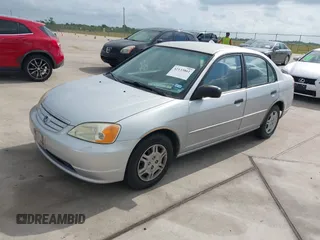 2001 Honda Civic LX z VIN 2HGES16571H586185, wystawiony jako IAAI lot #42133861 z przebiegiem 212 773 mil mil oraz . Historia ofert i sprzedaży dostępna na DreamBid. Obrazek 2.