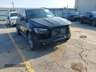 2024 Mercedes-Benz GLE 350 with VIN 4JGFB4FB7RA979653, listed as a IAAI auction lot 42535216 with 10,845 mi miles and . Bid and sale history available at DreamBid. Image 1.