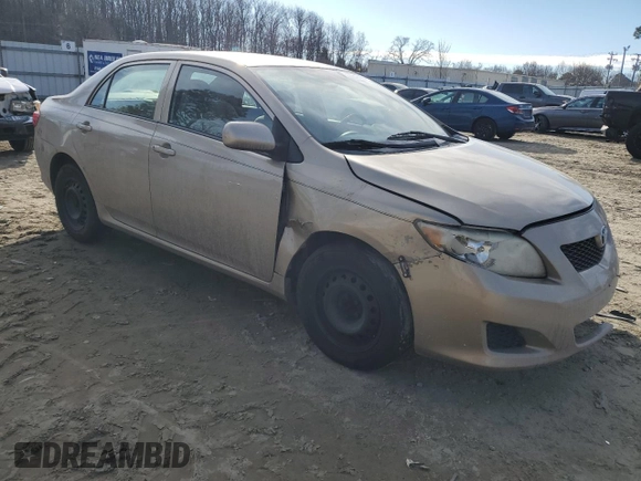 2009 Toyota Corolla with VIN 1NXBU40E79Z012776, listed as a Copart auction lot 83183994 with 191,051 mi miles and Salvage Title. Bid and sale history available at carsss.com. Image 4.