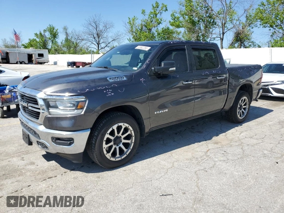 2020 Ram 1500 Big Horn с VIN 1C6SRFFT9LN364080, выставлен на аукционе Copart как лот 53562285 с пробегом 69 521 миль миль и Списание • Salvage title. История ставок и продаж доступна на DreamBid. Изображение 1.