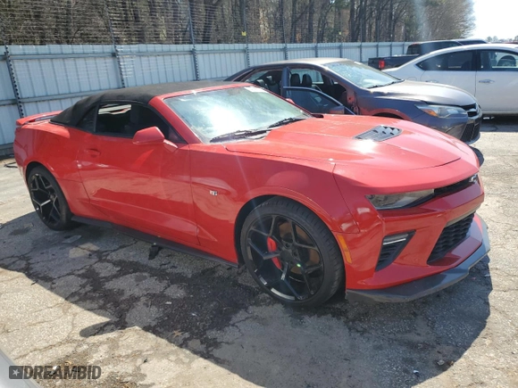 2017 Chevrolet Camaro 1SS with VIN 1G1FF3D78H0181676, listed as a Copart auction lot 48182635 with 161,734 mi miles and Clean Title. Bid and sale history available at carsss.com. Image 4.