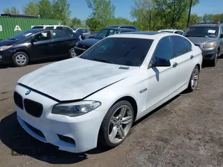 2013 BMW 5 Series 535i with VIN WBAFR7C54DC819983, listed as a IAAI auction lot 42141306 with 135,938 mi miles and . Bid and sale history available at carsss.com. Image 19.