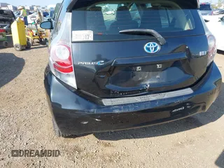2012 Toyota Prius One with VIN JTDKDTB3XC1504575, listed as a IAAI auction lot 41866455 with 168,254 mi miles and . Bid and sale history available at DreamBid. Image 6.