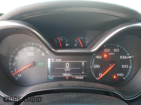 2018 Chevrolet Impala LT with VIN 2G1105S35J9173554, listed as a Copart auction lot 80760604 with 159,519 mi miles and Salvage Title. Bid and sale history available at DreamBid. Image 9.