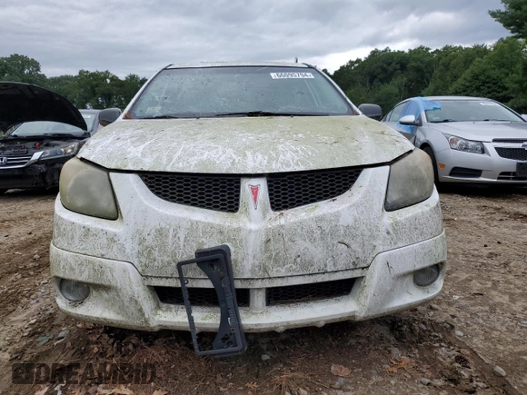 2004 Pontiac Vibe with VIN 5Y2SL62854Z402099, listed as a Copart auction lot 66095794 with 0 mi miles and Non Repairable. Bid and sale history available at carsss.com. Image 5.