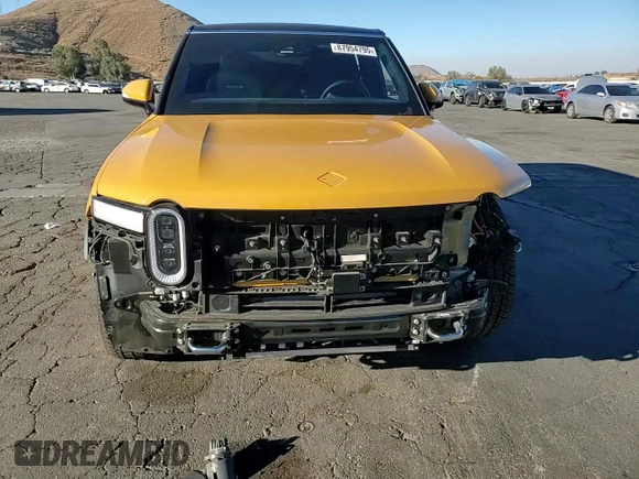 2023 Rivian R1S Launch Edition with VIN 7PDSGABL3PN007354, listed as a Copart auction lot 87954795 with 13,158 mi miles and Salvage Title. Bid and sale history available at carsss.com. Image 12.