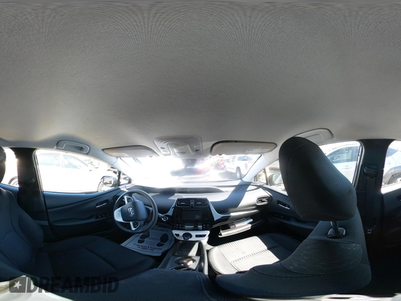 2017 Toyota Prius Two with VIN JTDKBRFU4H3036656, listed as a IAAI auction lot 41823354 with 59,233 mi miles and . Bid and sale history available at carsss.com. Image 19.
